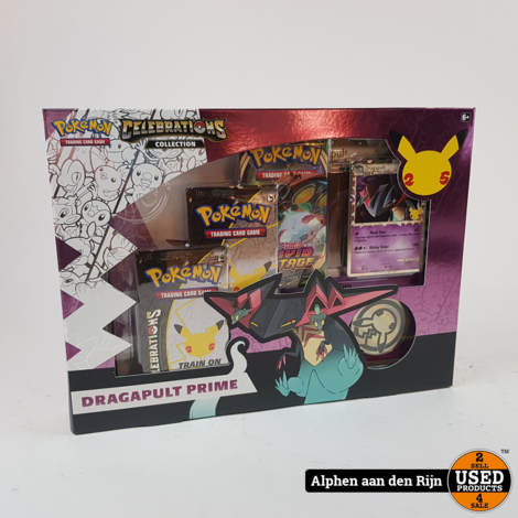Pokemon Celebrations Dragapult prime collection