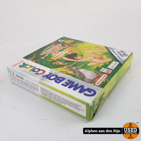 Jungle book Mowgli's Wild Adventure Gameboy Color CIB