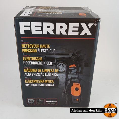 Ferrex 1400w hogedrukreiniger