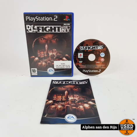 Def Jam Fight For NY PS2