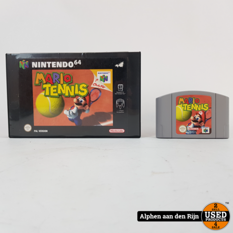 Super Mario tennis Nintendo 64 N64