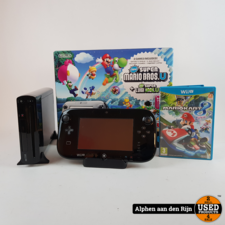 Nintendo Wii U 32GB + Mario kart 8 in doos