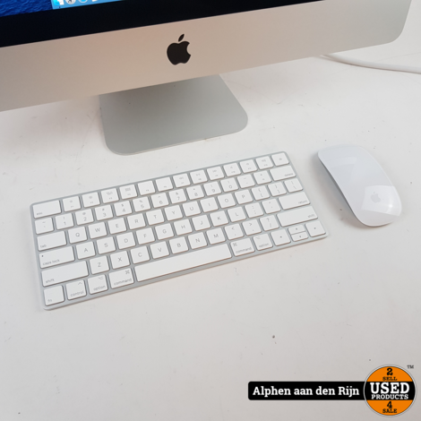 Apple iMac Retina 4K, 21,5-inch, 2019 + muis + keyboard