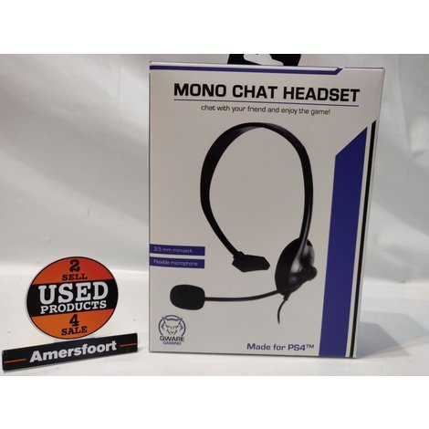 q ware mono chat headset