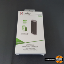 Celly Portable Oplader | Powerbank | 5000Mah | Zwart