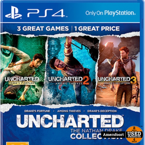 PS4 Uncharted the Nathan Drake Collection Playstation 4
