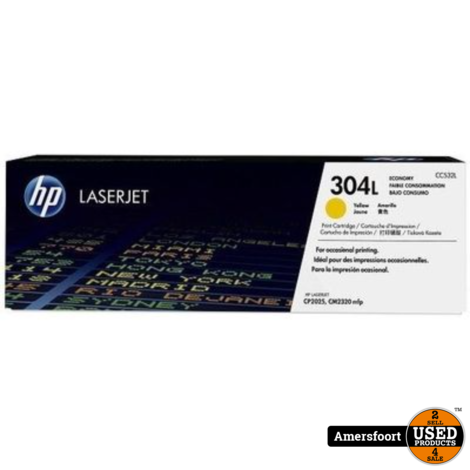 HP LaserJet 304L | CC532L | Geel Toner Cartridge