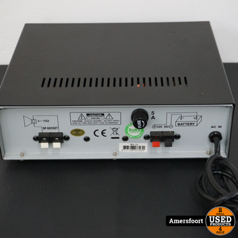 DAP Audio MA-15 15 Watt Mobiele PA Installatie