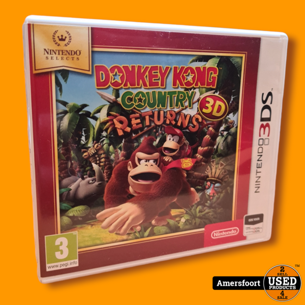 Donkey kong country 3ds sales