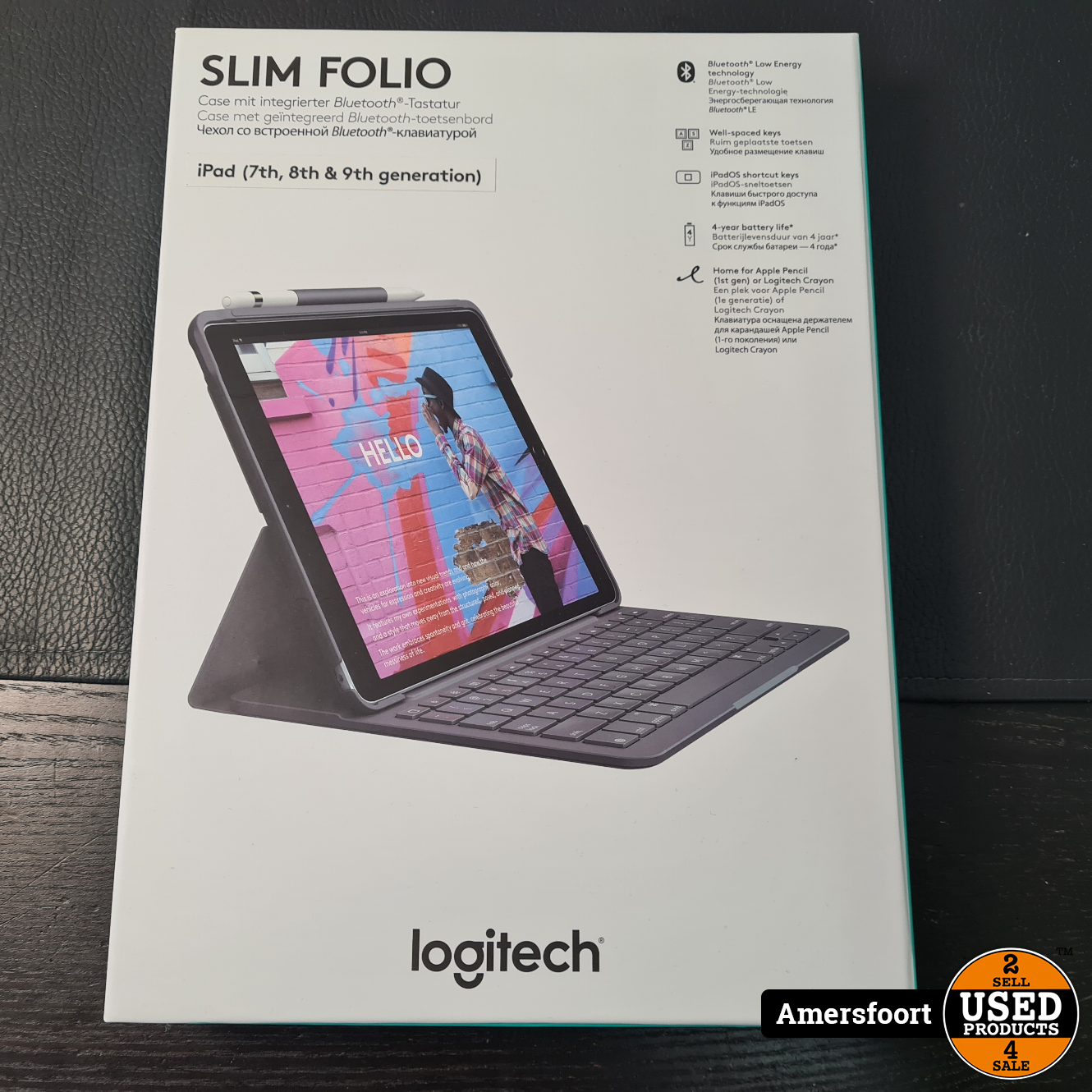 logitech slim folio ipad 8