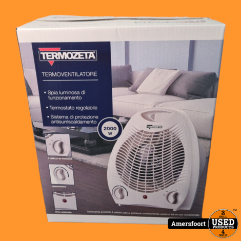 Termozeta 2000Watt Ventilator | Verwarming