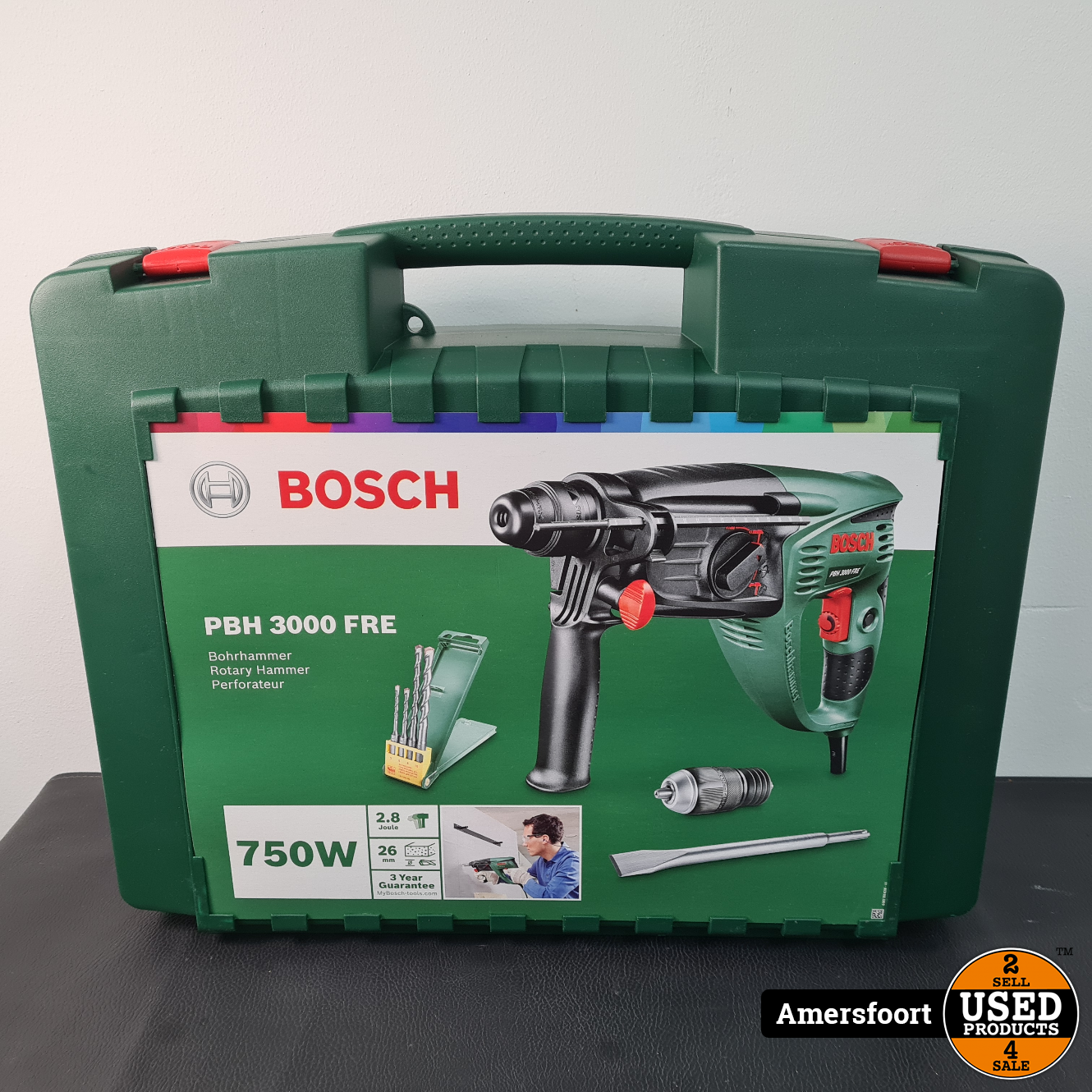 Bloemlezing het internet Encommium Bosch PBH 3000 FRE SDS-Plus Boorhamer | Nieuw - Used Products Amersfoort
