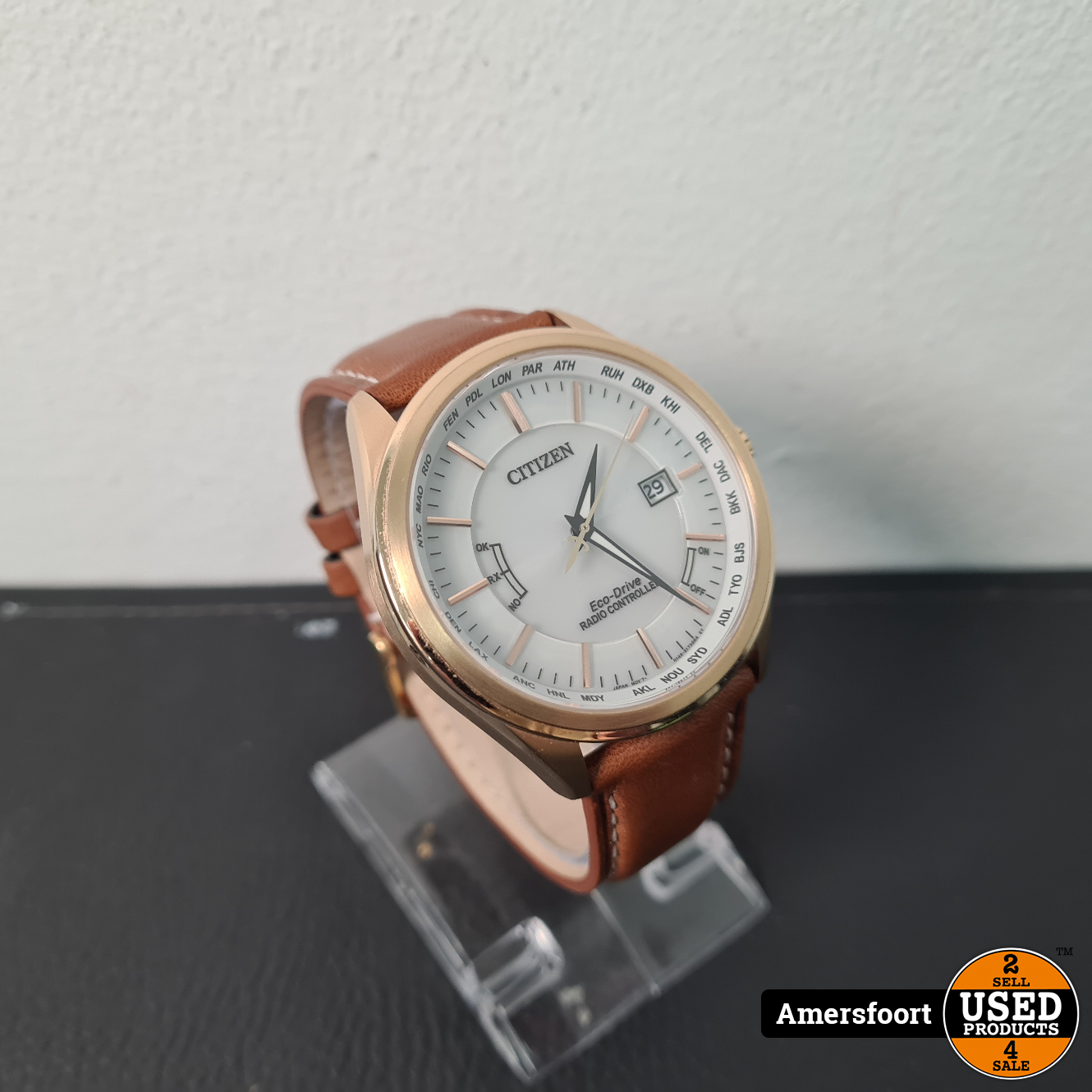 nek Heerlijk terwijl Citizen Eco Radio Controlled Horloge H145 - Used Products Amersfoort