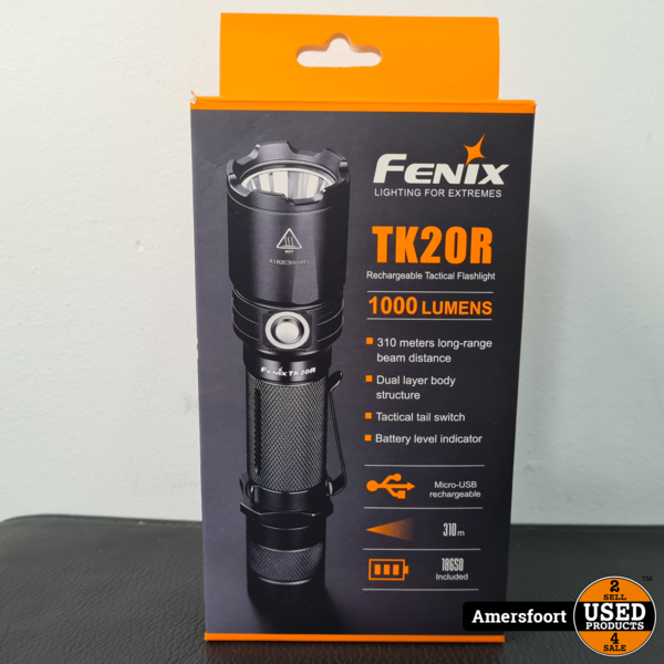 D.w.z Tirannie zeker Fenix TK20R LED zaklamp | 1000 Lumen | Nieuw - Used Products Amersfoort
