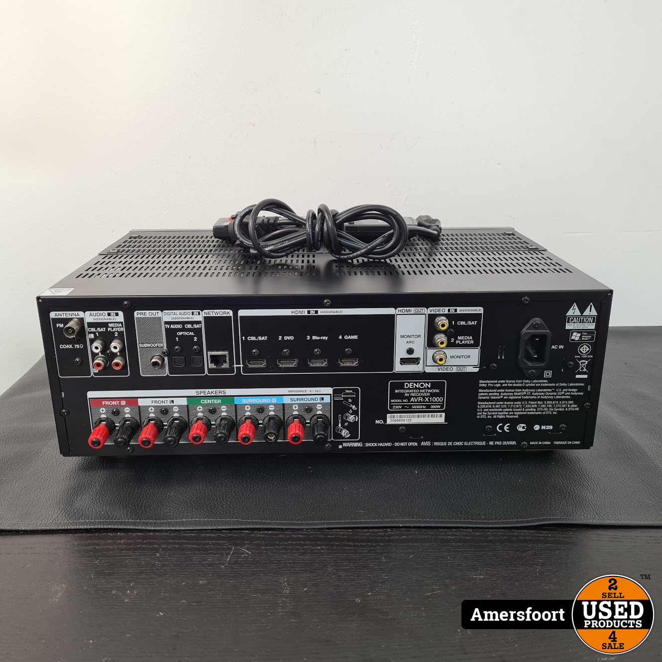 Denon AVR-X1000 Surround Receiver - Used Products Amersfoort