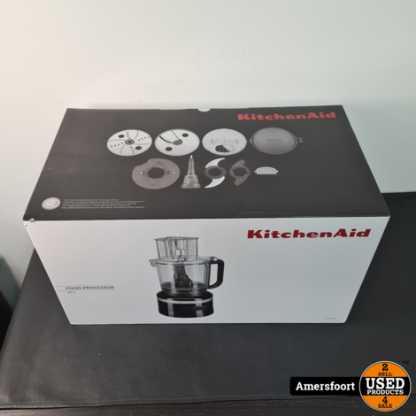 KitchenAid Onyx Zwart Foodprocessor 3.1L | Nieuw