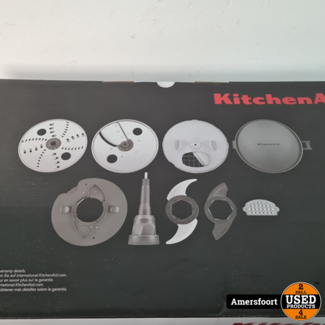 KitchenAid Onyx Zwart Foodprocessor 3.1L | Nieuw