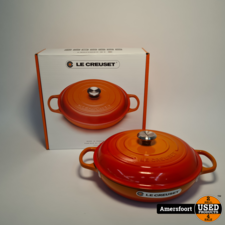 Le Creuset Campagnard | Oranjerood | Braadpan 30CM | Nieuw