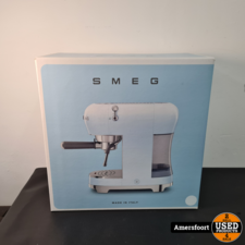 SMEG ECF02 Koffiemachine | Wit | Nieuw