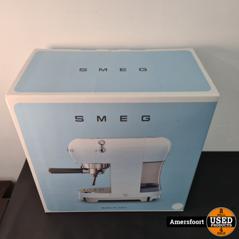 SMEG ECF02 Koffiemachine | Wit | Nieuw