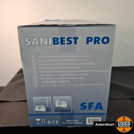 SFA Sanibroyeur Sanibest Pro | Vermaler | 1100W | Nieuw
