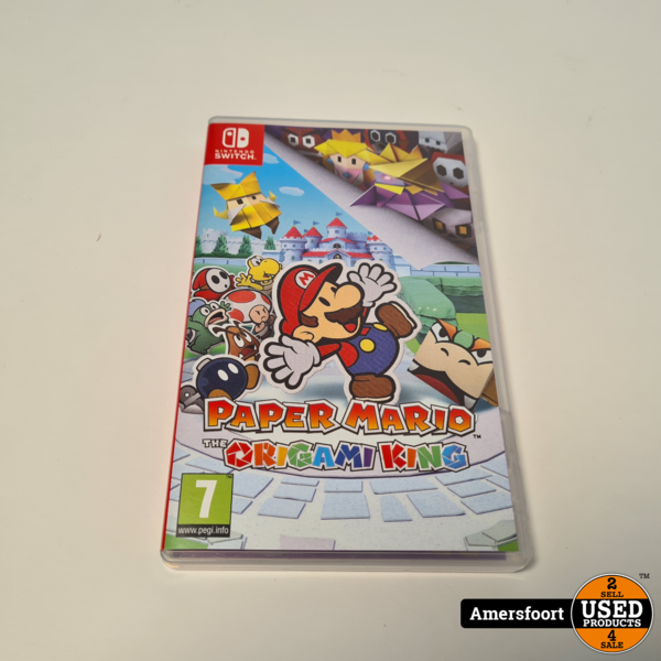 Paper mario the origami king deals wii u