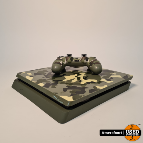 Playstation 4 Slim 1TB Camo | Met Camo Controller