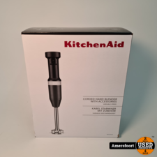 KitchenAid  Mat Zwart Staafmixer | Nieuw