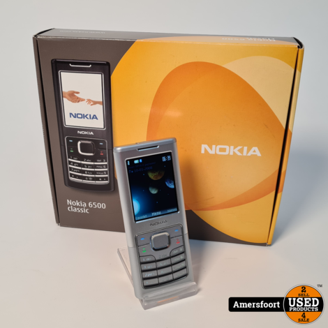 Nokia 6500 Classic Zilver