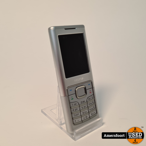 Nokia 6500 Classic Zilver