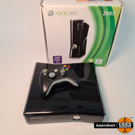 Xbox 360 Slim 250GB Inclusief Controller