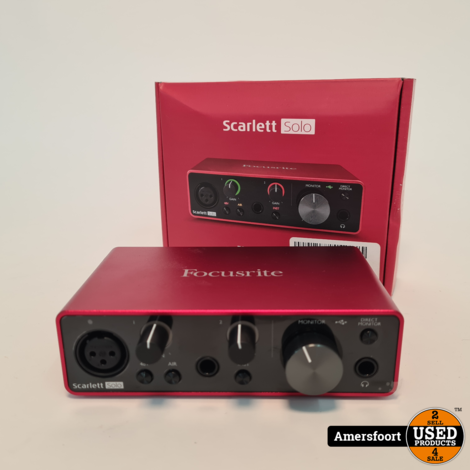 Focusrite Scarlett Solo 3rd Gen Audio Interface