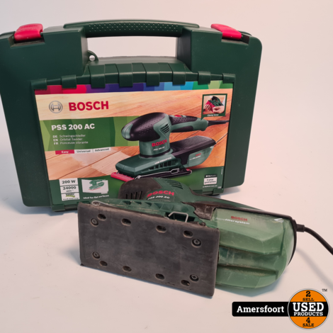 Bosch PSS 200 AC Vlakschuurmachine