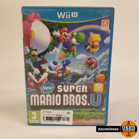 Wii U Game: Super Mario Bros U