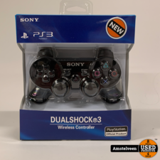 Sony Sony Wireless Dual Shock 3 Controller (Black) | Nieuw in Doos