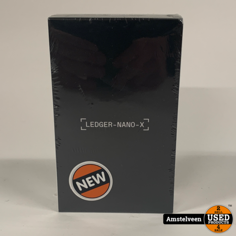 Ledger Nano X Hardware Wallet | Nieuw in Seal