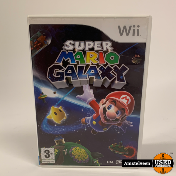 wii Wii Game: Super Mario Galaxy - Used Products