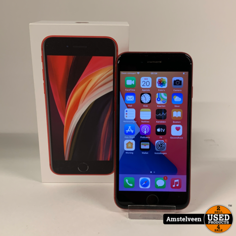 iPhone SE (2020) 256GB Red | Nette Staat