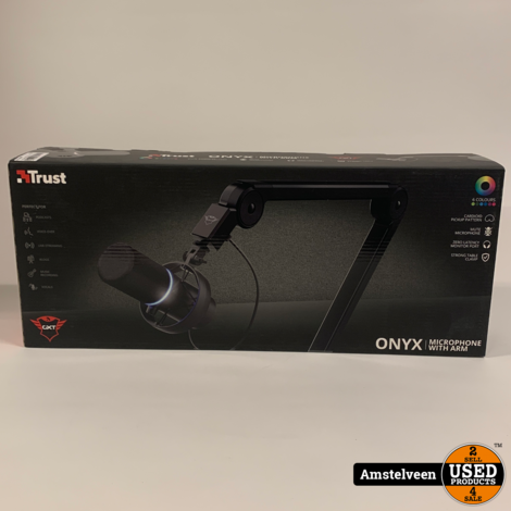 Trust Gaming GXT 255+ Onyx Professionele Microfoon met Arm | ZGAN