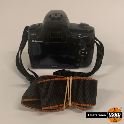 Sony Alpha 230 Zwart + Lens 18-55mm f/3.5-5.6 Camera | Nette Staat