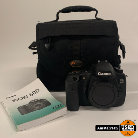 Canon EOS 60D Camera Black | Nette Staat