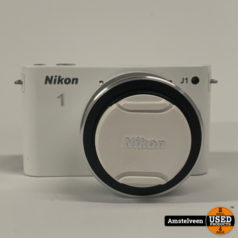 Nikon 1 J1 White Nikkor 10-30mm Camera | Nette Staat
