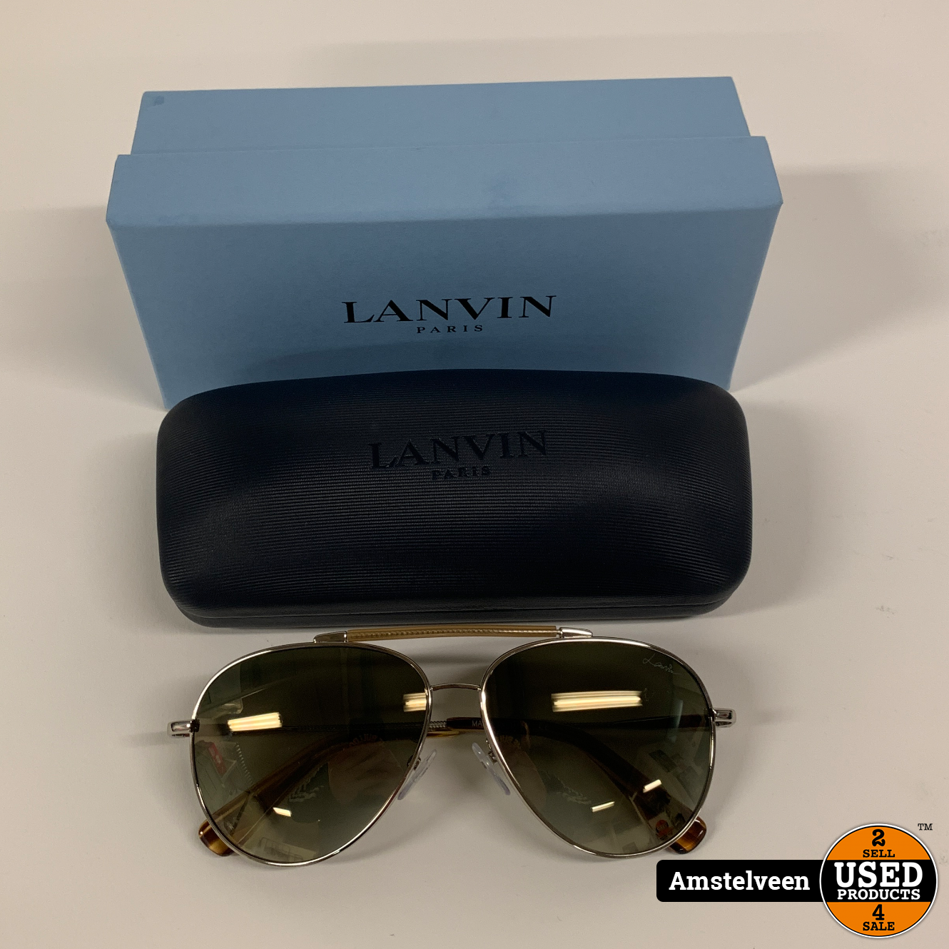 Lanvin Zonnebril Heren Col. 579V | Nette Staat - Used Products Amstelveen