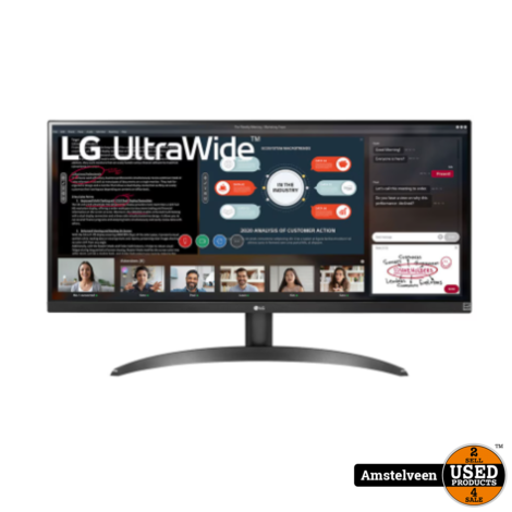 LG 29WP500-B 29 inch 2560x1080 (UW Full HD) IPS-paneel | Nieuw