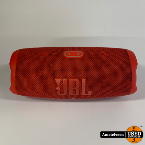 JBL Charge 5 - Draagbare Bluetooth Speaker Rood | incl. Doos & Factuur