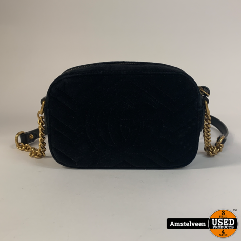 Gucci Marmont Mini Bag 448065 Black | Nette Staat