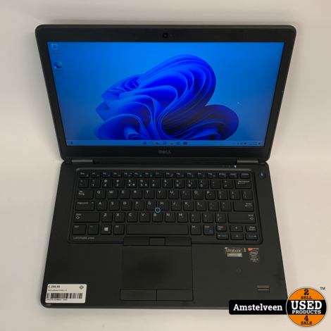 Dell Latitude E7450 Laptop 14-inch | 16GB i5 256GB SSD | Nette Staat