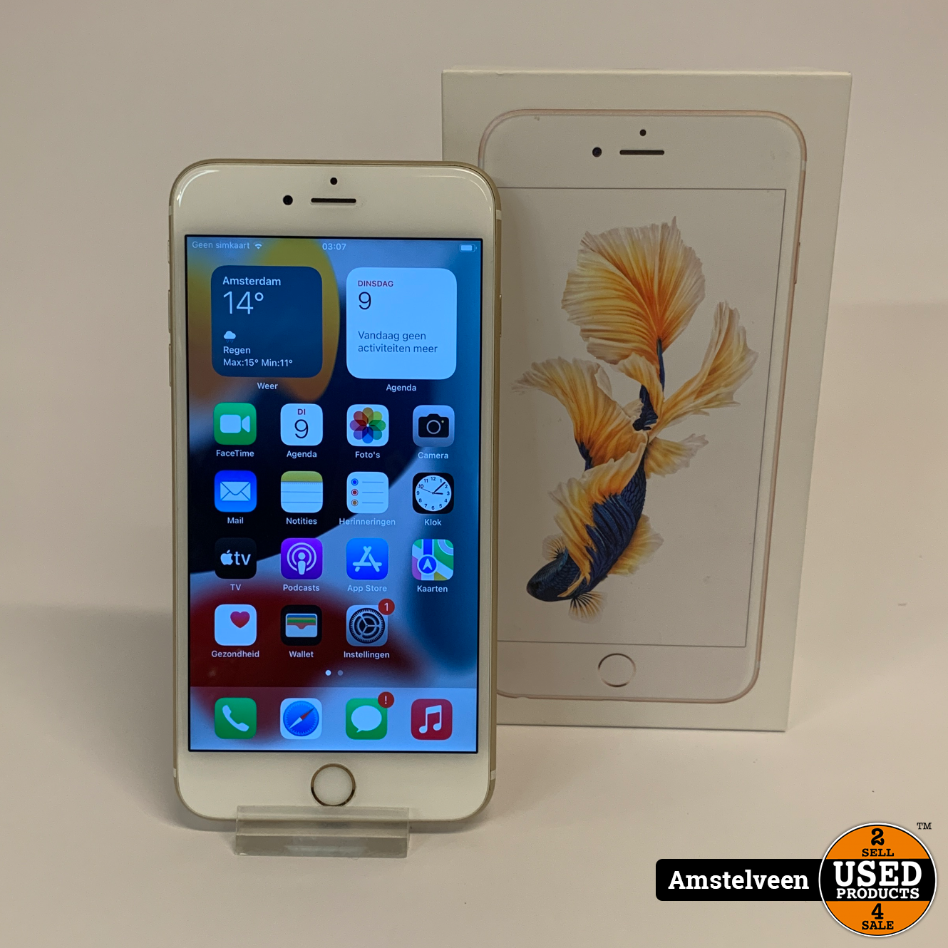 complexiteit Geval zeevruchten apple iPhone 6S Plus 64GB Gold | Nette Staat - Used Products Amstelveen
