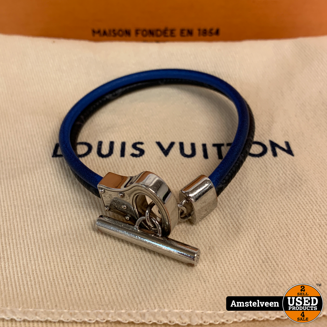Products By Louis Vuitton: Archive Double Leather Bracelet
