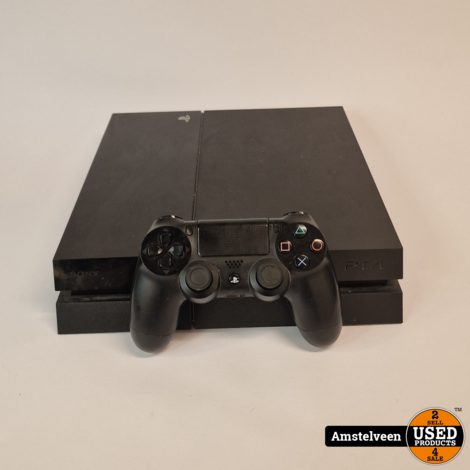 Playstation 4 500GB Black | Nette Staat
